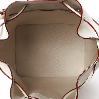 Louis Vuitton Veau Cachemire Noe PM White 4 of 8