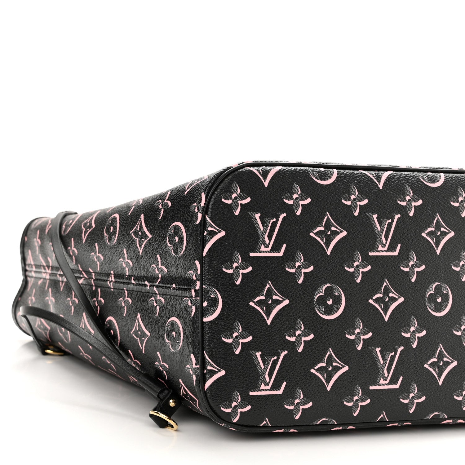 Louis Vuitton Monogram Fall For You Neverfull MM Black 9 of 11