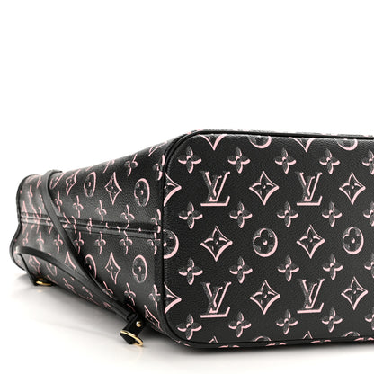 Louis Vuitton Monogram Fall For You Neverfull MM Black 9 of 11