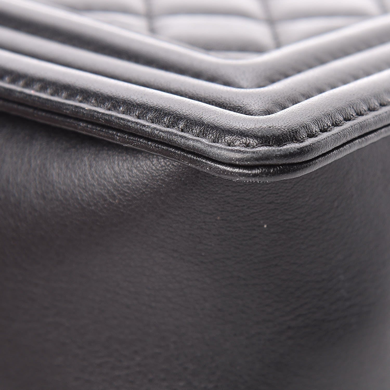 Chanel Calfskin Quilted Medium Boy Flap Black 8 of 18