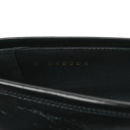 Chanel Shiny Calfskin CC Moccasin Loafers 36 Black 9 of 10