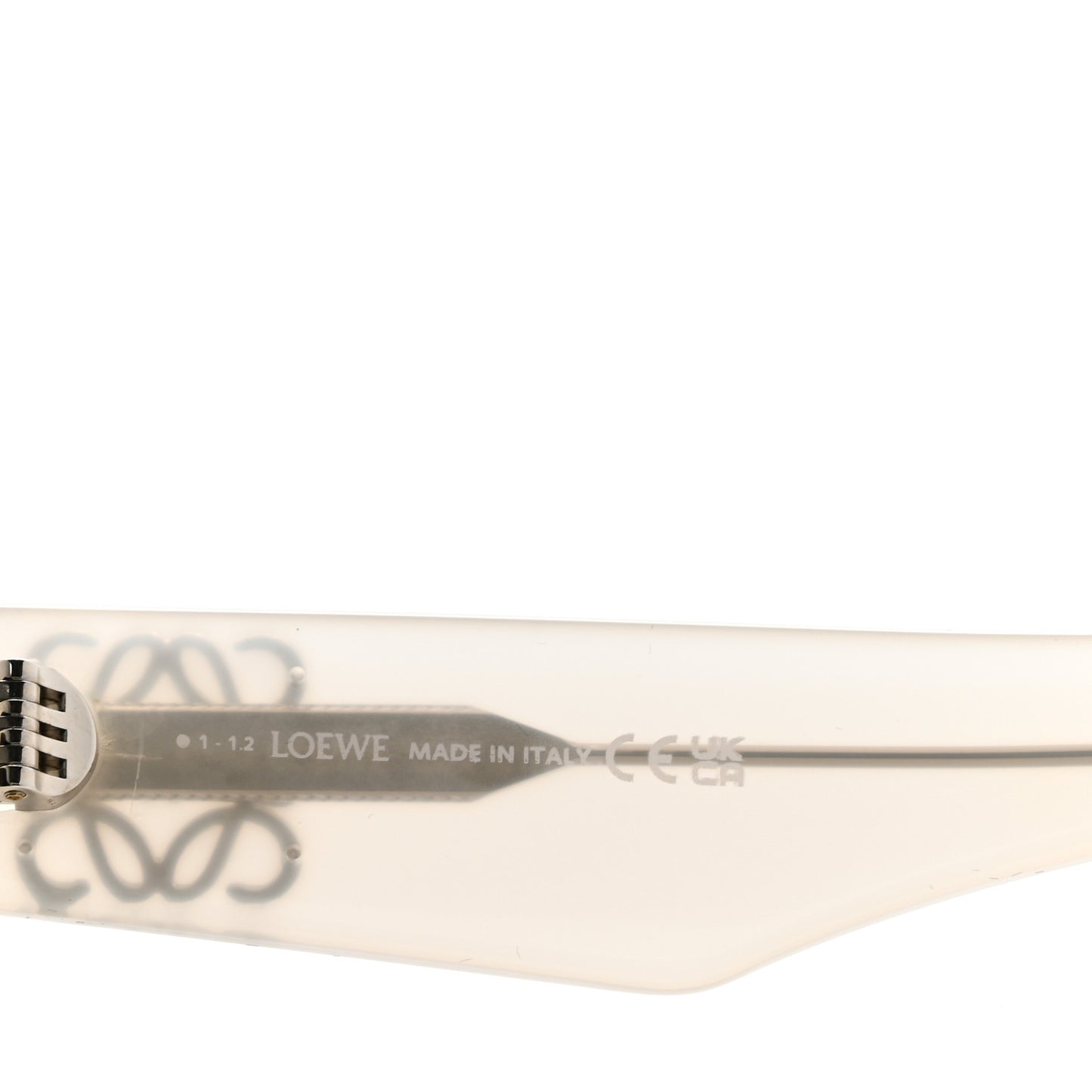 Acetate Cat Eye Sunglasses LW40036I White