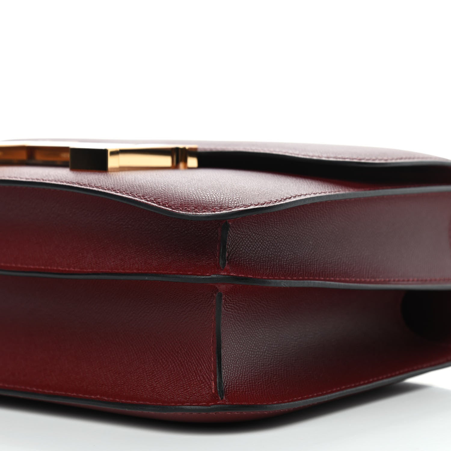 Hermes Grained Monsieur Constance 24 Rouge H 10 of 11