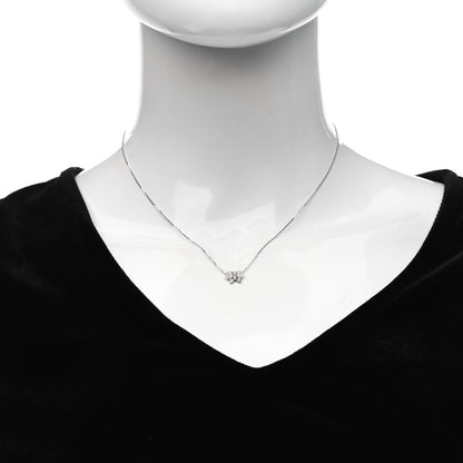 Cartier 18K White Gold Diamond Caresse D'Orchidees Par Cartier Necklace 2 of 6
