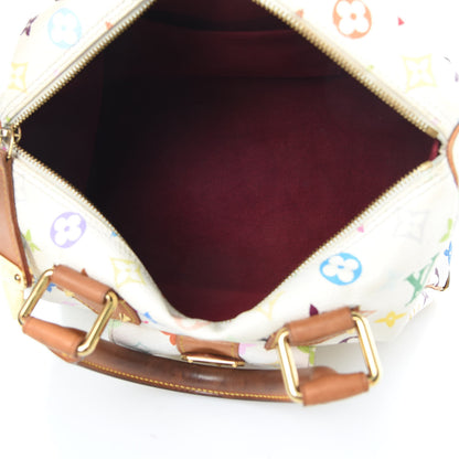 Louis Vuitton Monogram Multicolor Speedy 30 White 5 of 17