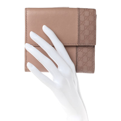 Gucci Microguccissima Flap Wallet Light Pink 2 of 12