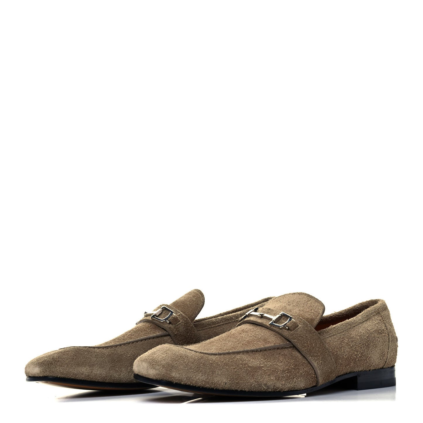 Suede Mens Horsebit Loafers 8