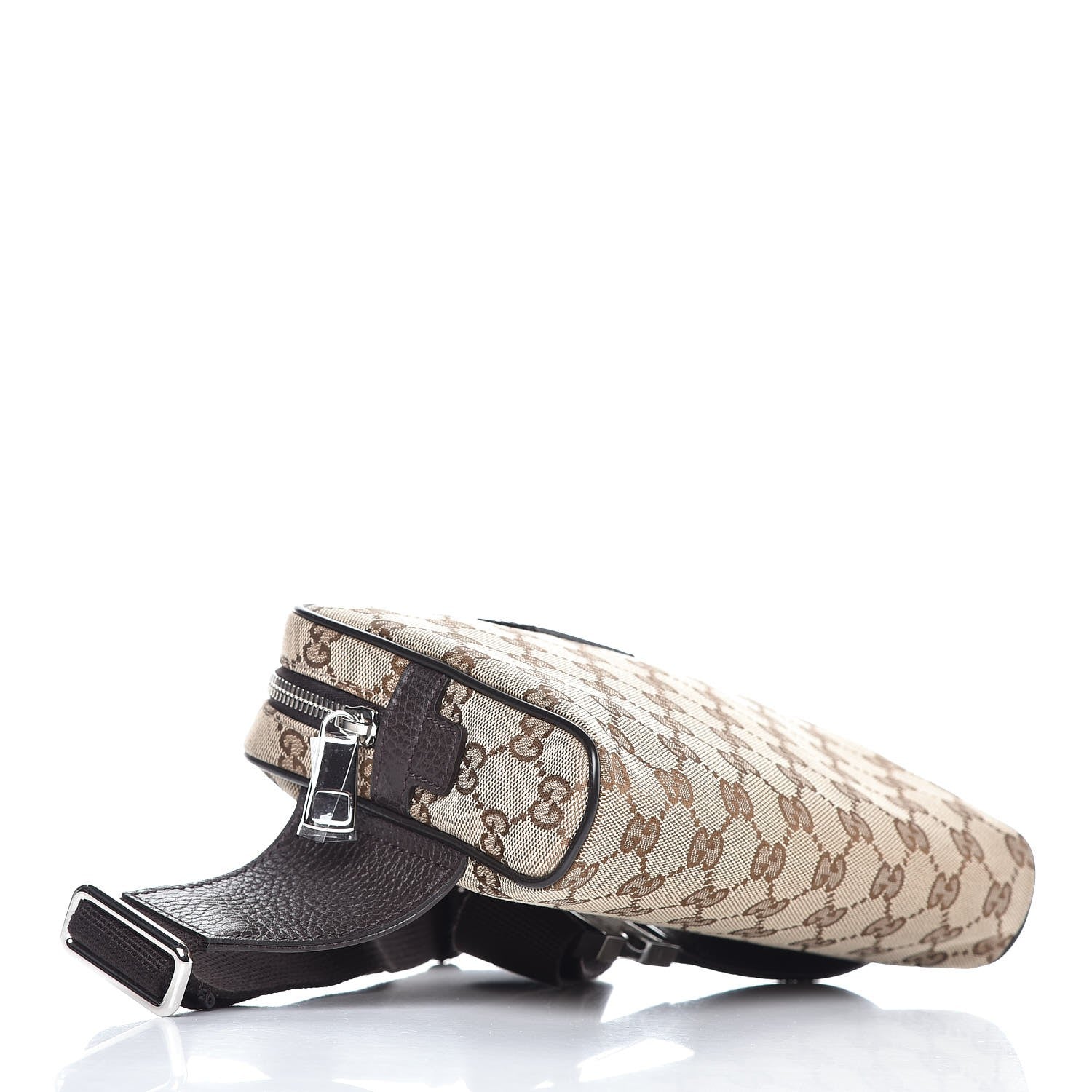 Gucci Monogram Belt Bag Dark Brown 4 of 7