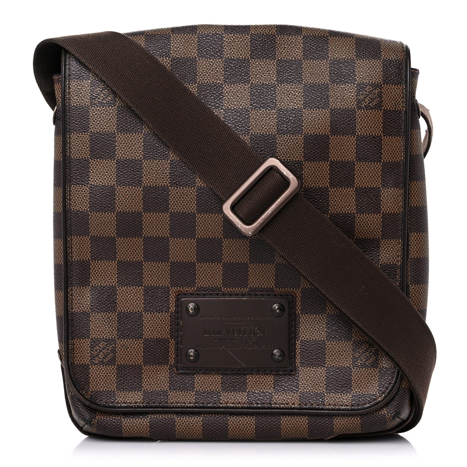 Louis Vuitton Damier Ebene Brooklyn PM 1 of 17