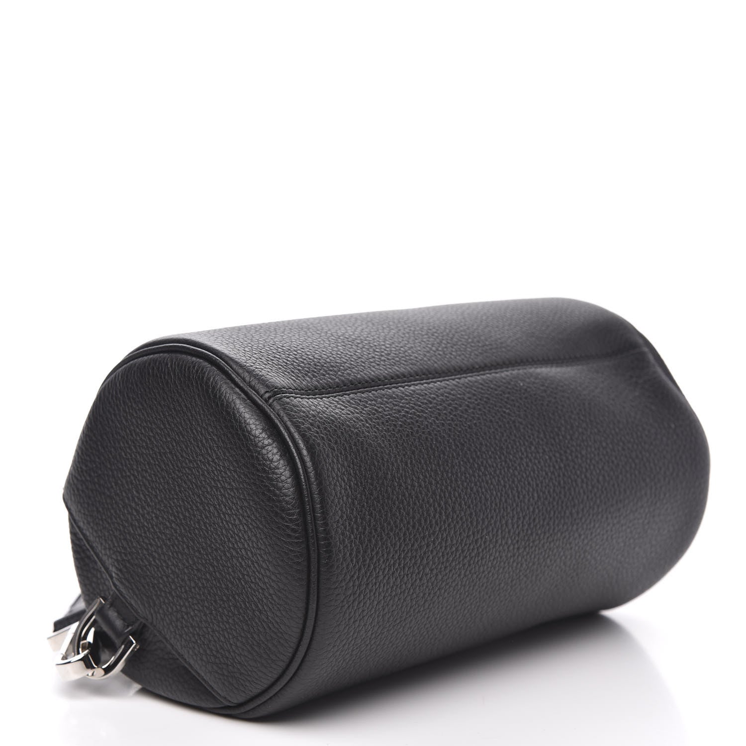 Christian Dior HOMME Grained Calfskin Mens Roller Pouch Black 3 of 8