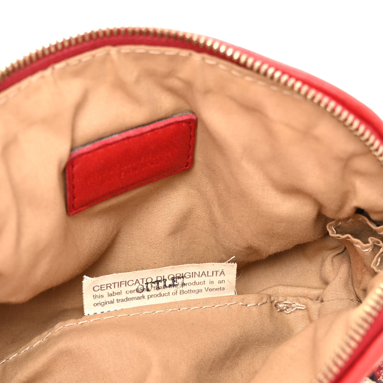 Bottega Veneta Nappa Intrecciato Cosmetic Case Multicolor 5 of 10