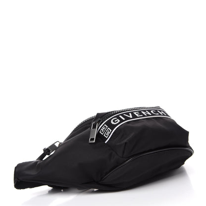 Givenchy Nylon Light 3 Bum Bag Black White 4 of 10