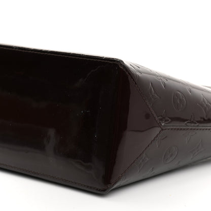 Louis Vuitton Vernis Wilshire MM Amarante 9 of 9