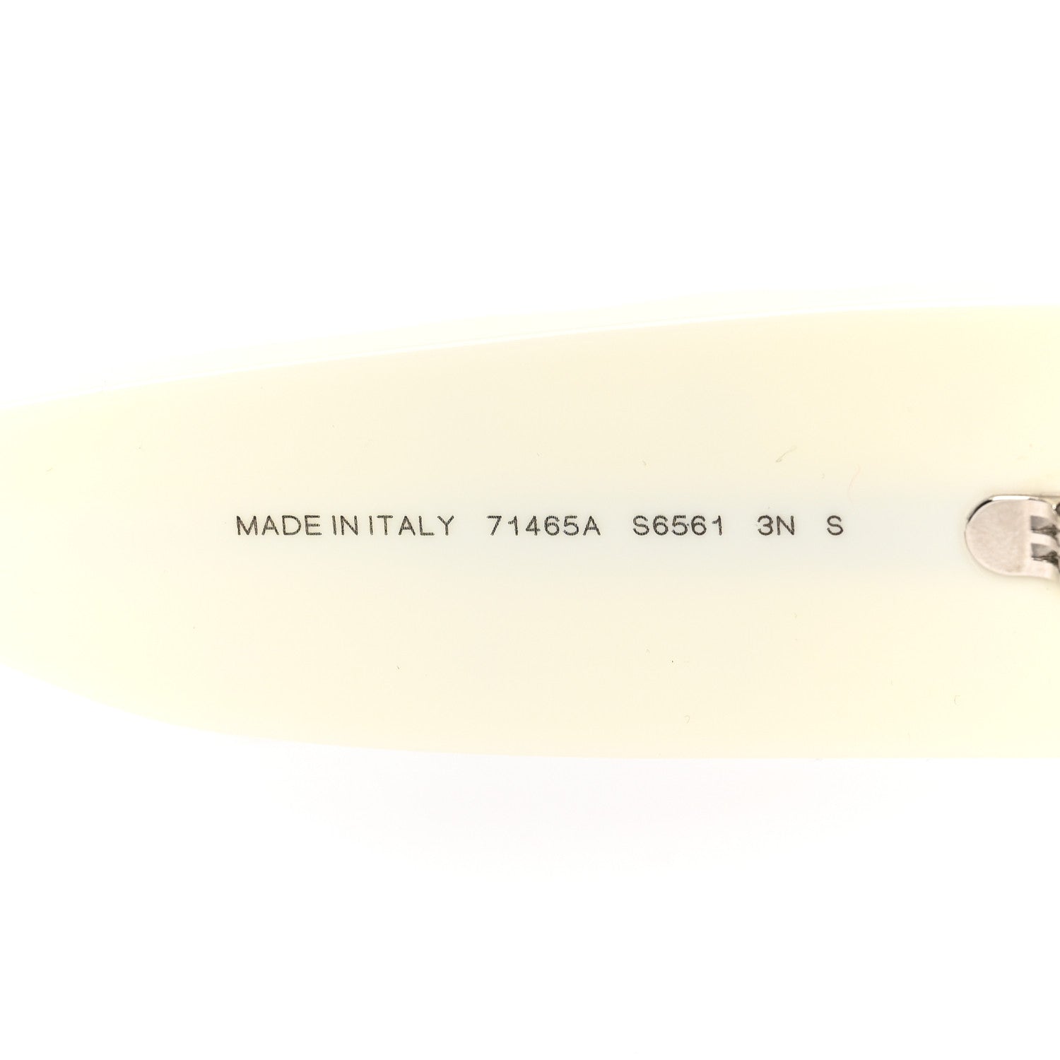 Chanel Acetate Quilted CC Pilot Sunglasses 71465 White Black 6 of 7