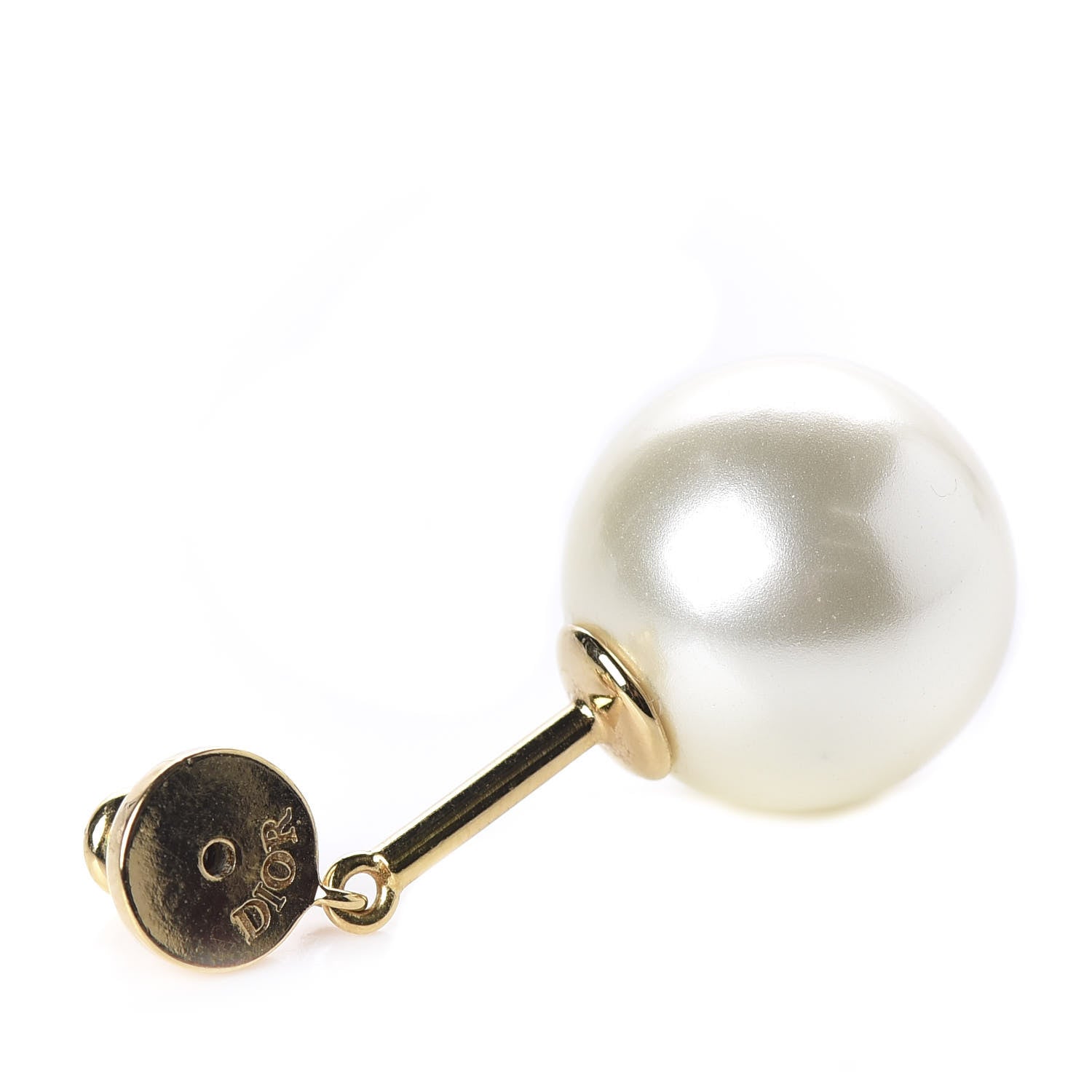 Christian Dior Pearl My ABCDior M Tribale Earring Gold 5 of 6