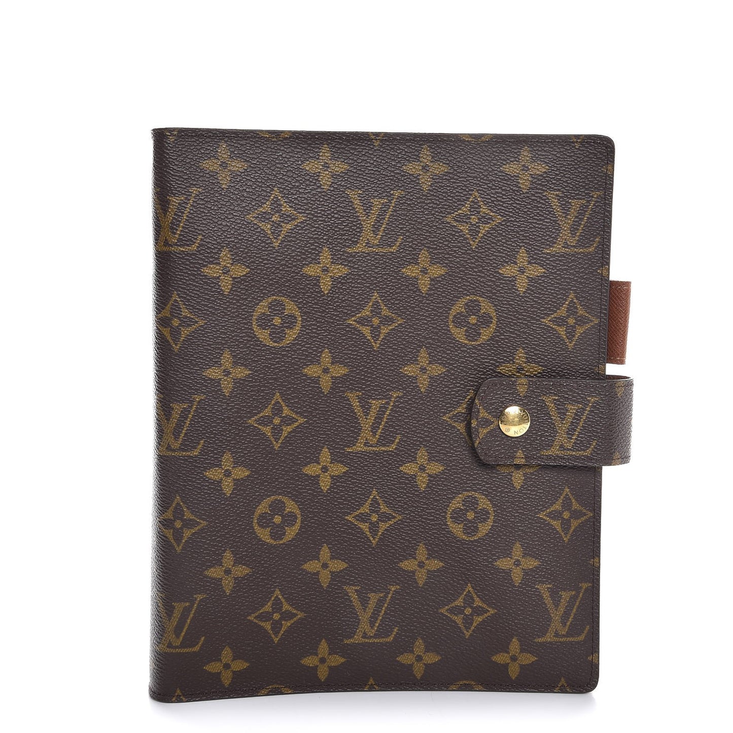 Monogram Large Ring Agenda Cover