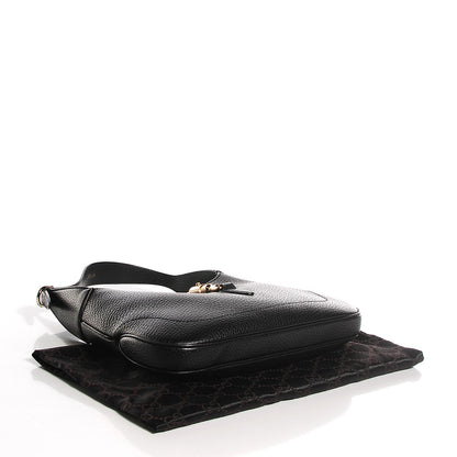 Gucci Calfskin Small Jackie O Hobo Black 4 of 7