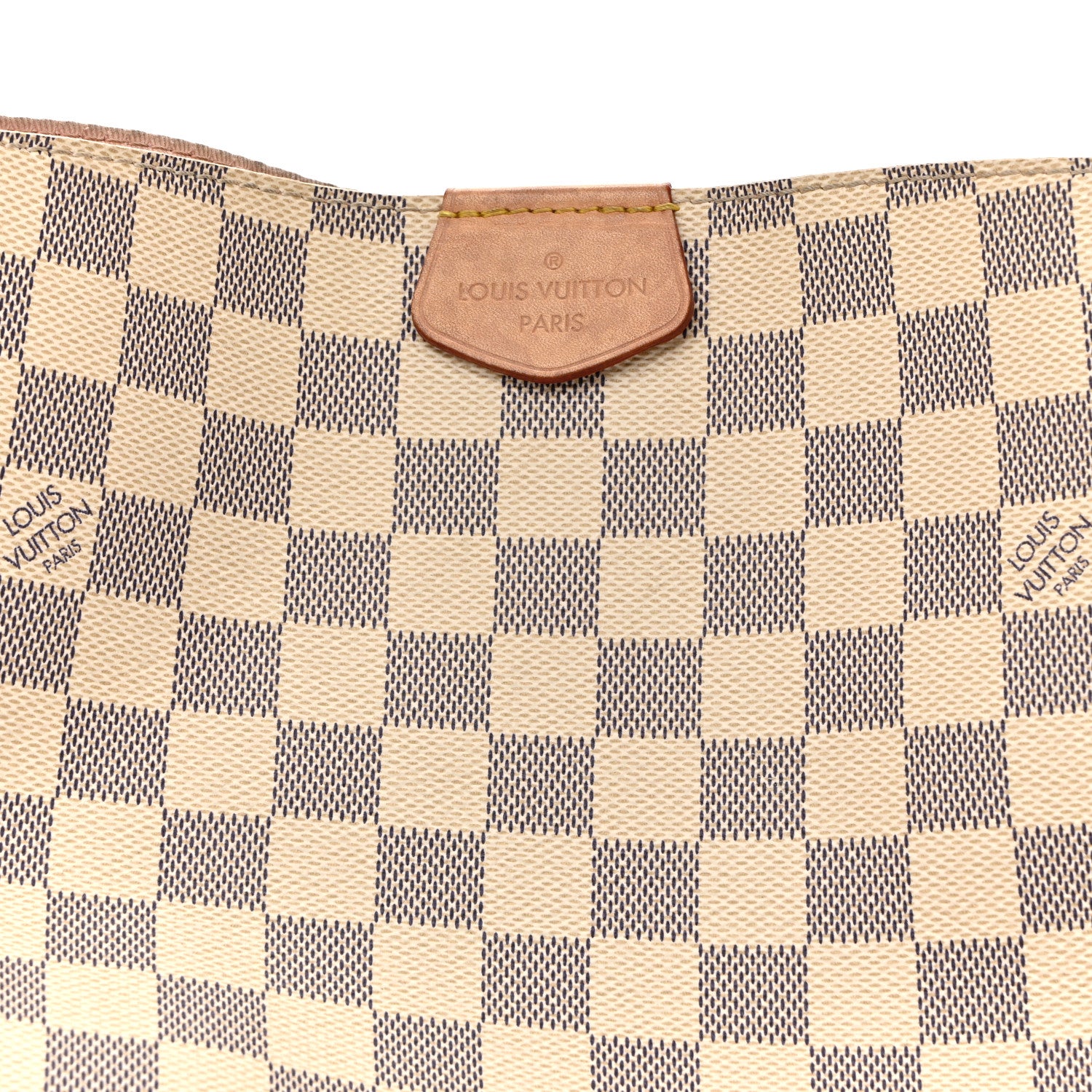 Louis Vuitton Damier Azur Graceful PM Rose Ballerine 8 of 14