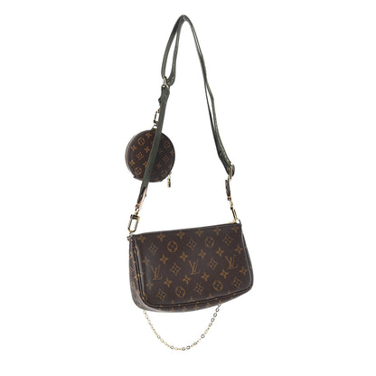 Louis Vuitton Monogram Multi Pochette Accessories Kaki 2 of 7