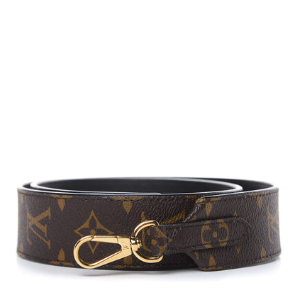 Louis Vuitton Monogram Bandouliere Shoulder Strap Black 1 of 5