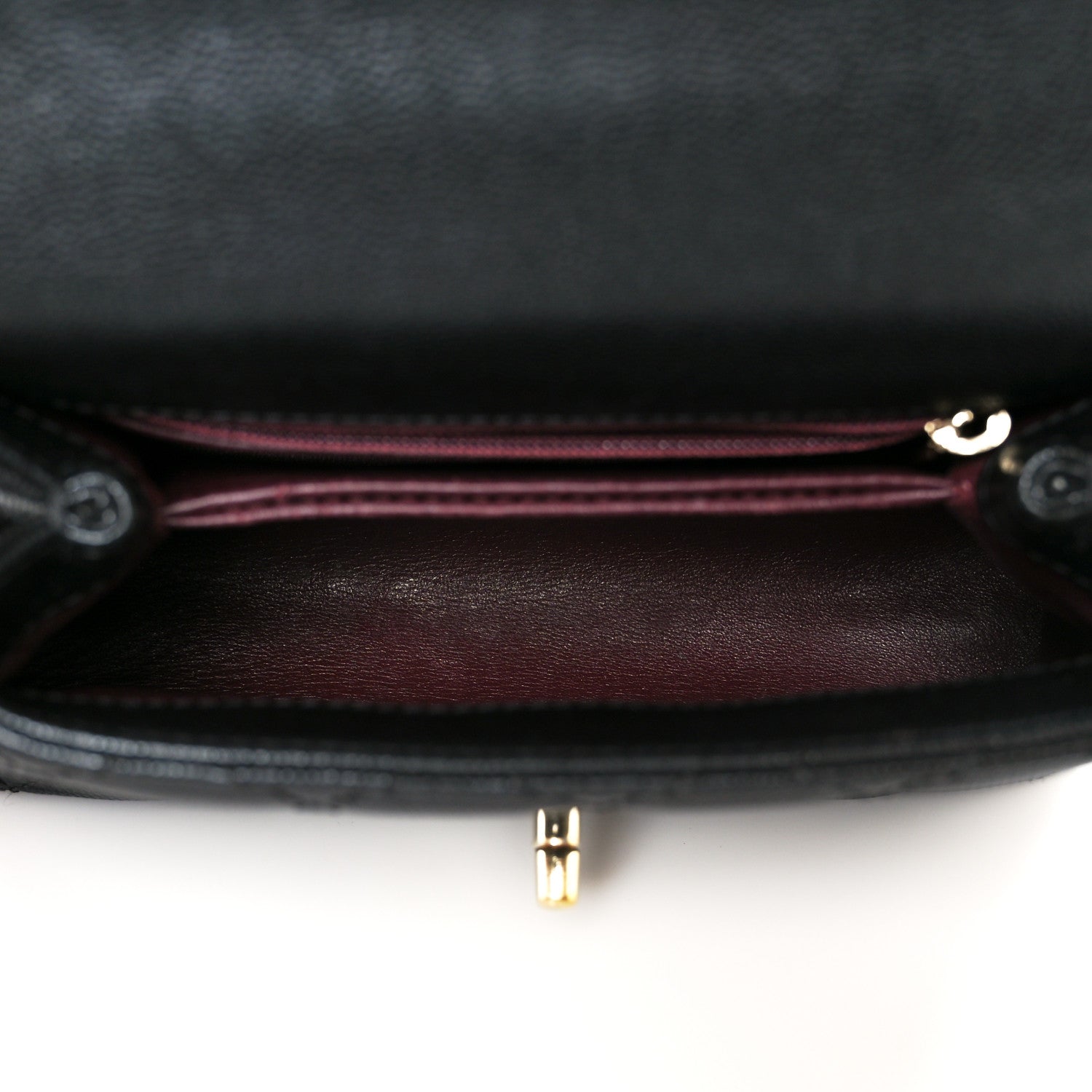 Chanel Caviar Quilted Extra Mini Coco Handle Flap Black 5 of 11