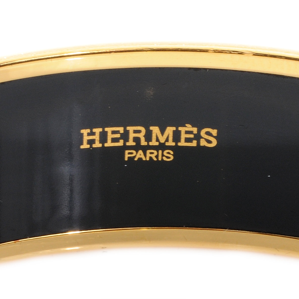 Hermes Enamel Printed Wide Bracelet 70 5 of 6