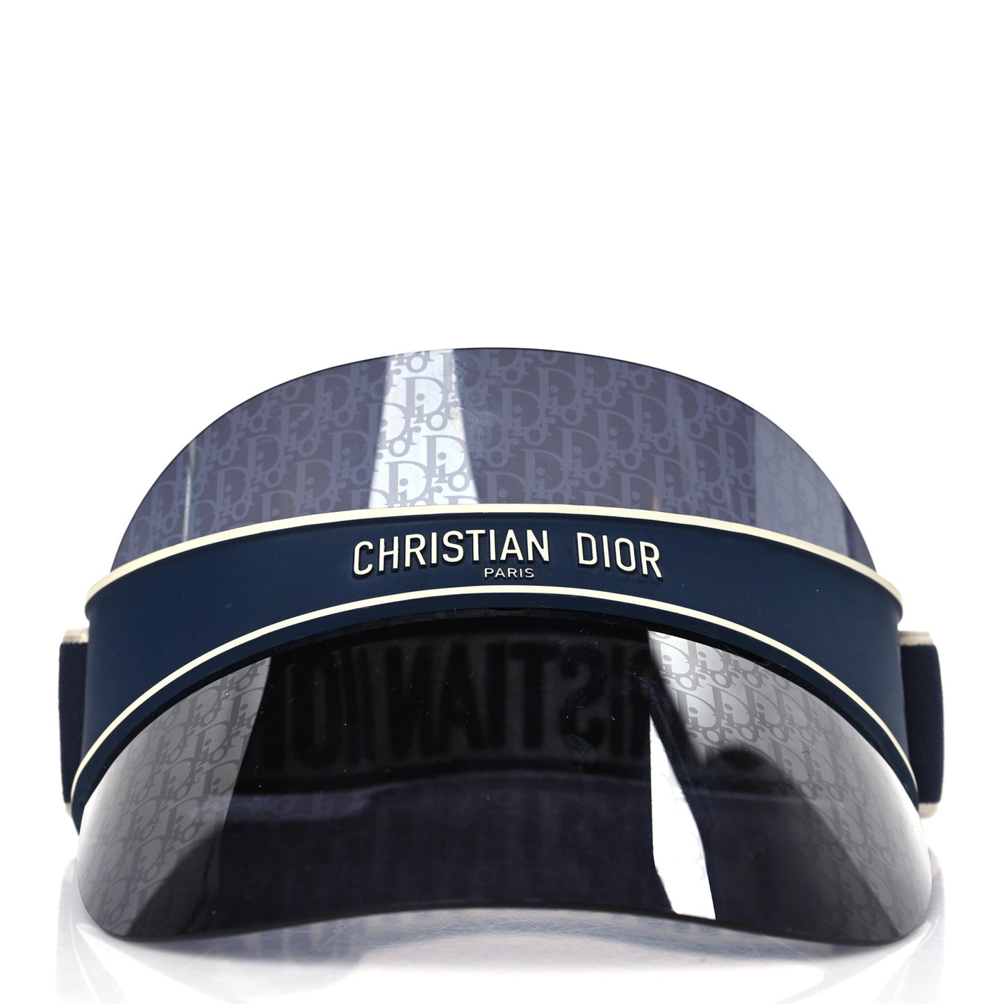 Oblique DiorClub V1U Sun Visor Blue