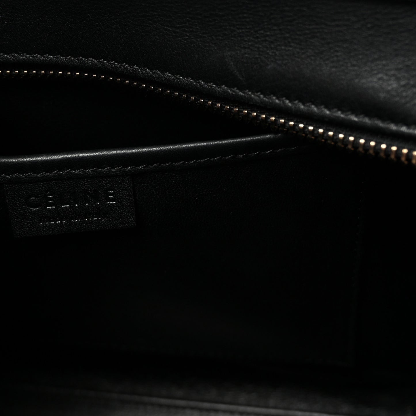 Smooth Calfskin Nano Luggage Black