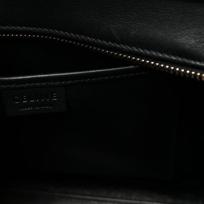 Celine Smooth Calfskin Nano Luggage Black 6 of 9