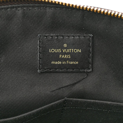 Louis Vuitton Damier Ebene Odeon Tote MM Black 6 of 12