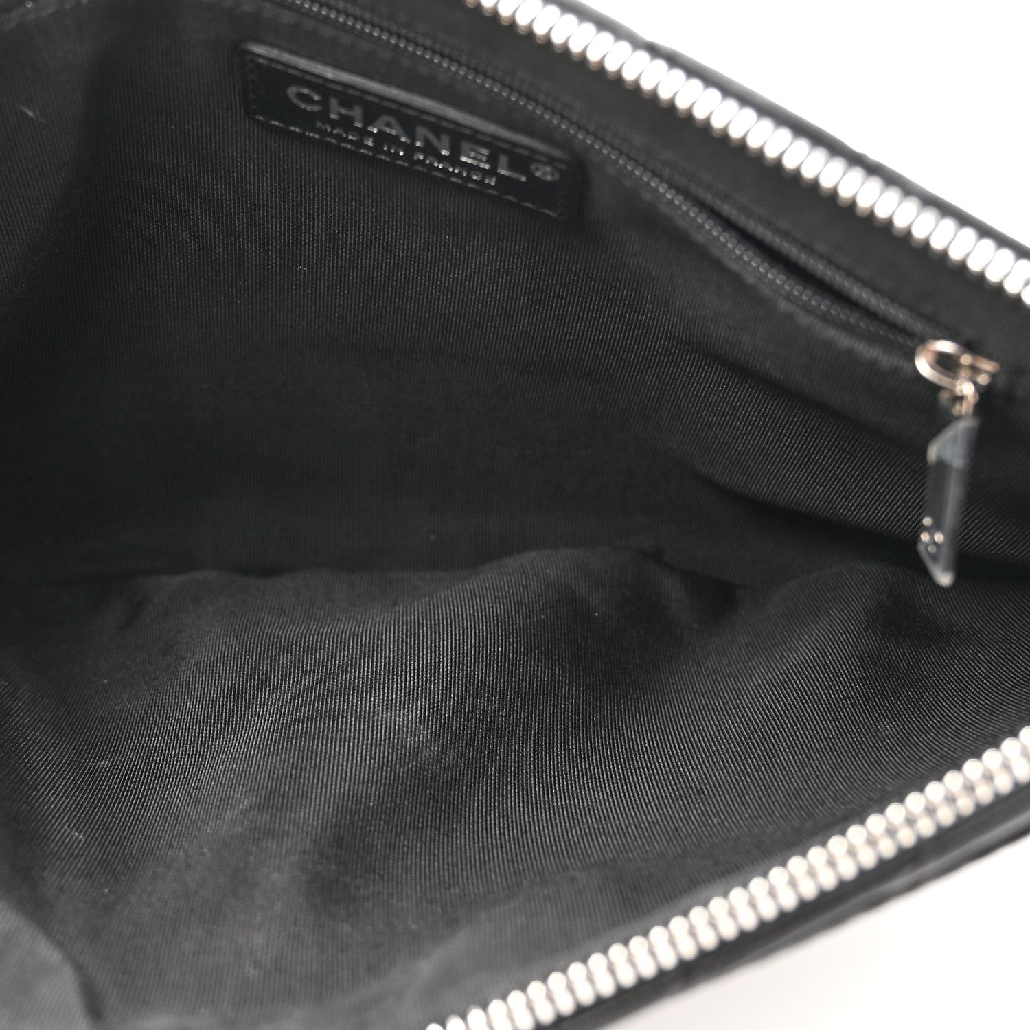 Chanel Lambskin Chevron Quilted Waist Belt Bag Black 5 of 11