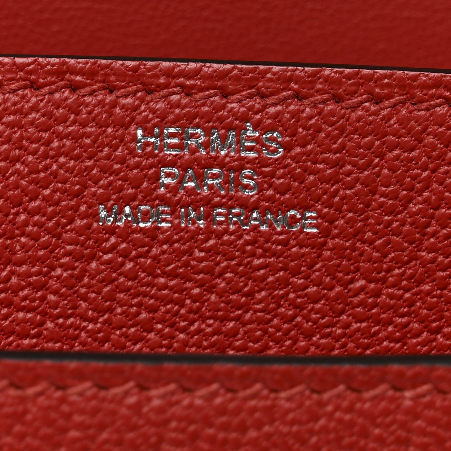 Hermes Chevre Mysore Mini Verrou Chaine Bag Rouge Tomate 6 of 12