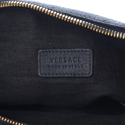 Versace Calfskin Palazzo Medusa Belt Bag Black 6 of 15