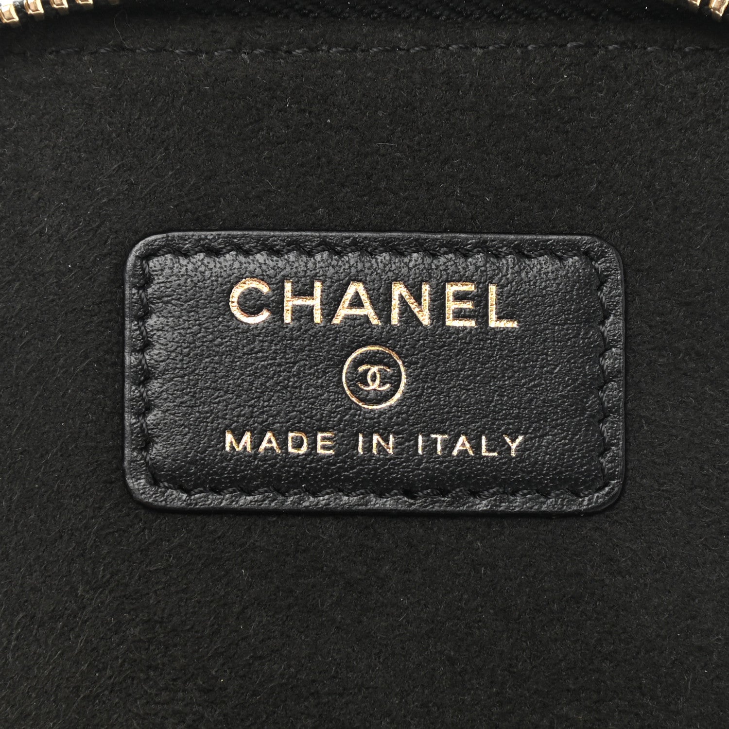 Chanel Caviar Quilted Jewelry Travel Case Black 6 of 8