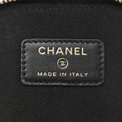 Chanel Caviar Quilted Jewelry Travel Case Black 6 of 8