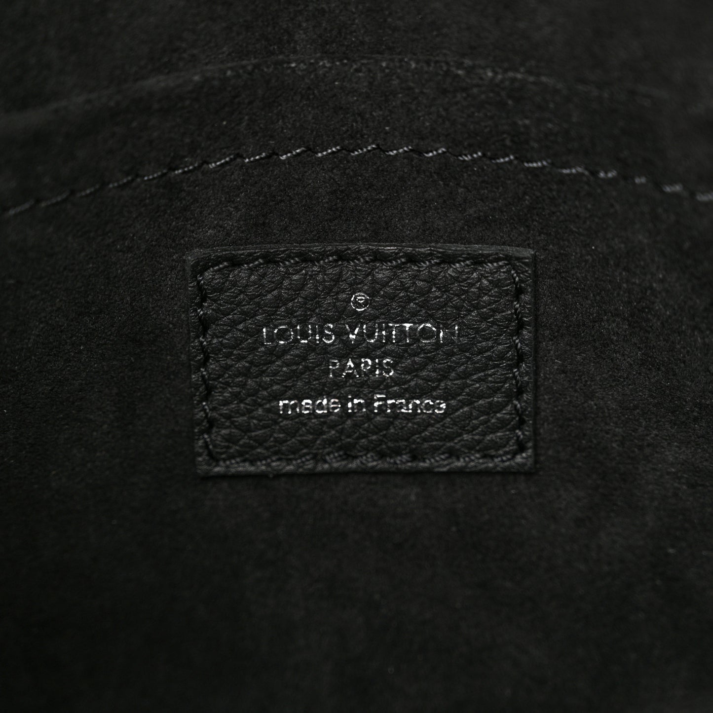 Soft Calfskin My Lockme Chain Bag BB Black