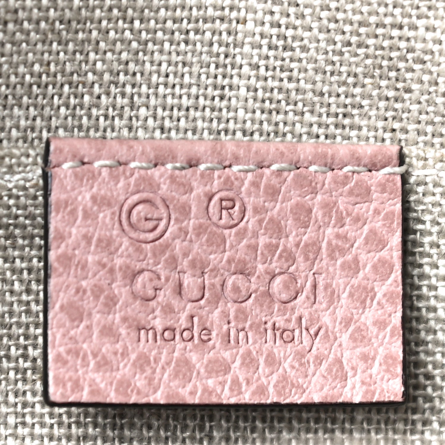 Gucci Monogram Mini Bree Messenger Bag Beige Soft Pink 6 of 18