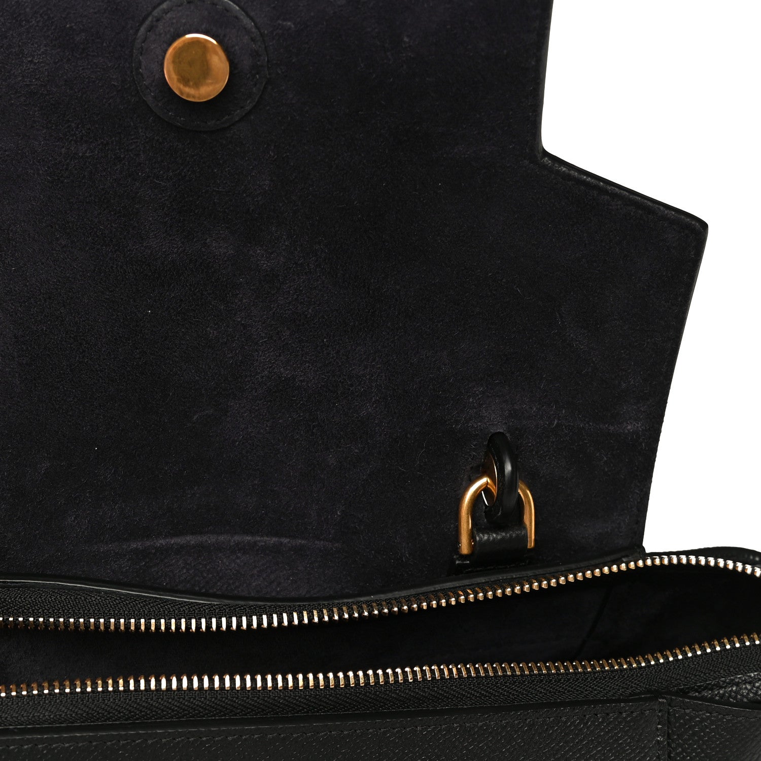 Celine Grained Calfskin Micro Belt Bag Black 11 of 13