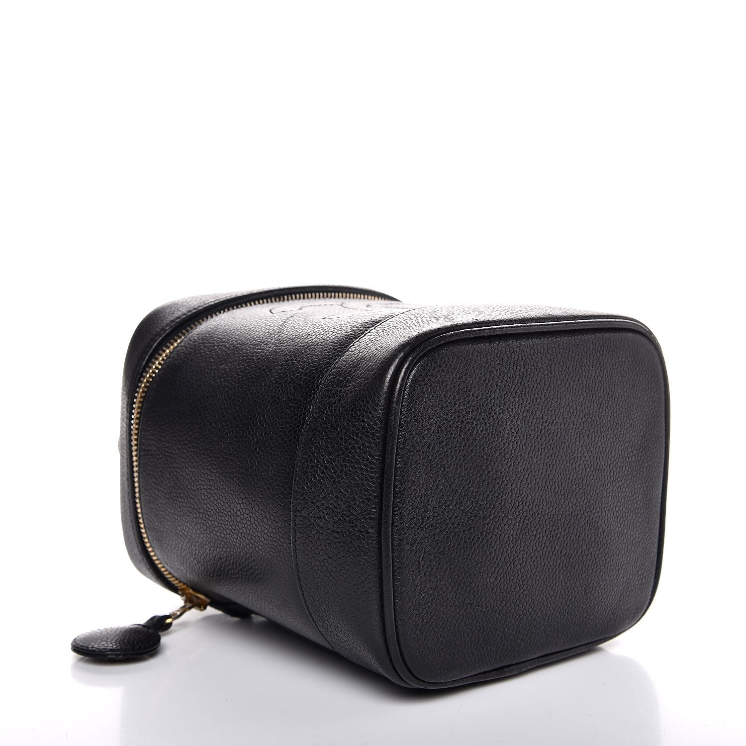 Chanel Caviar Cosmetic Vanity Bag Black 4 of 8