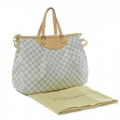 Louis Vuitton Damier Azur Siracusa GM 3 of 9