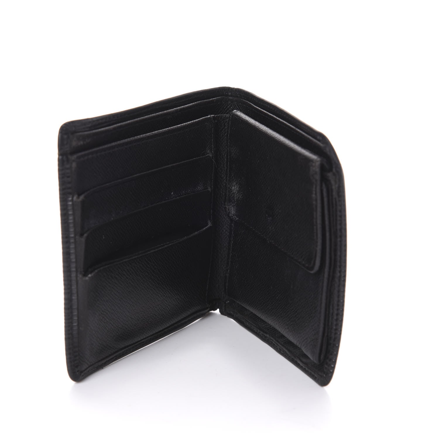 Louis Vuitton Epi Porte-Billets Cartes Credit Monnaie Wallet Black 5 of 6