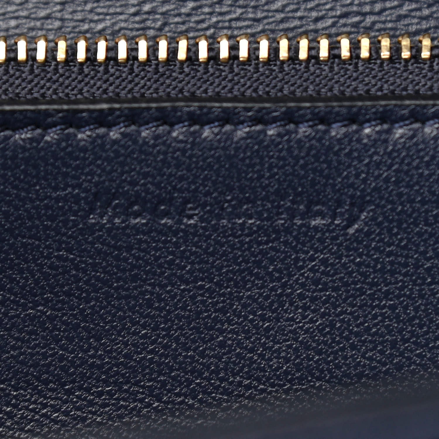 Celine Liege Calfskin Medium Classic Box Flap Bag Dark Blue 8 of 17