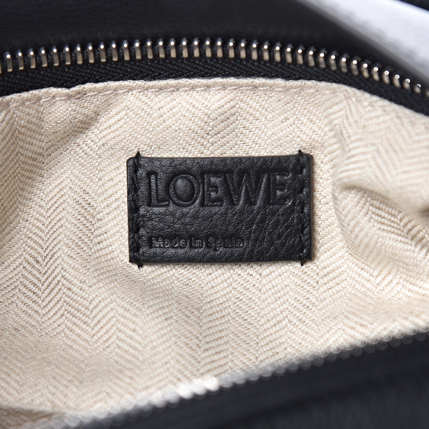 Loewe Calfskin Small Puzzle Bag Black 6 of 9