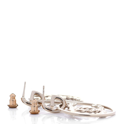 Chanel Baguette Crystal High Society CC Drop Earrings Gold 3 of 4
