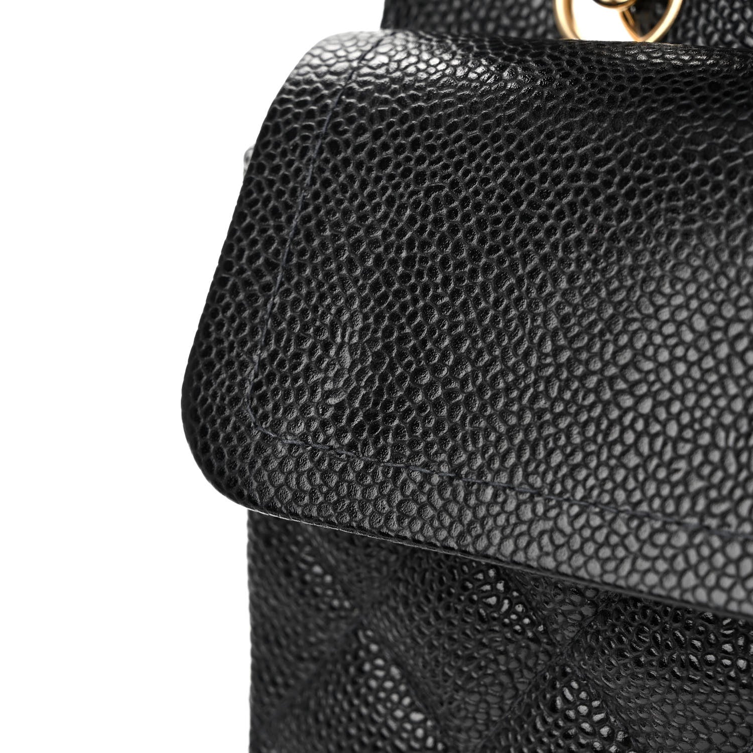 Chanel Caviar Quilted Small Double Flap Black 13 of 14