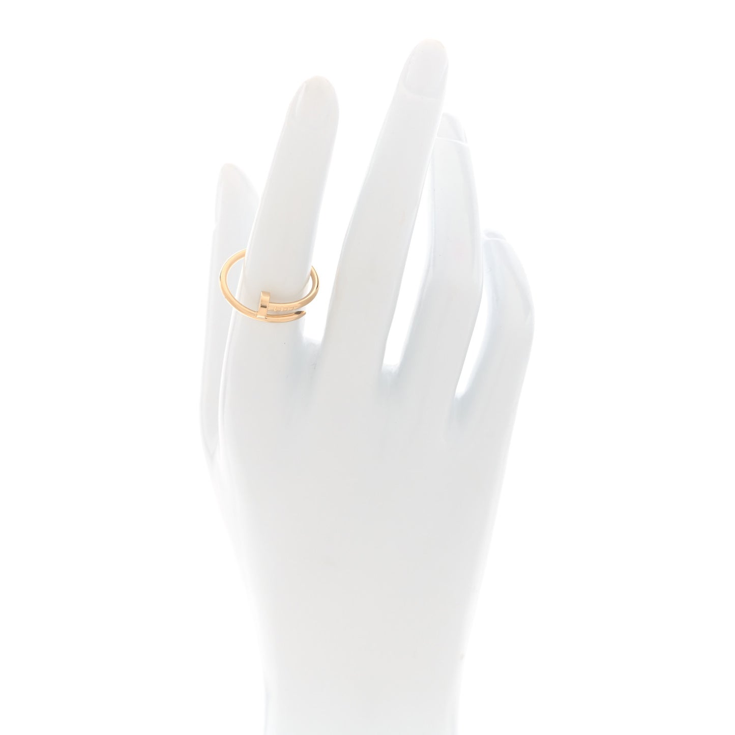 18K Yellow Gold Small Juste Un Clou Ring 56 7.5