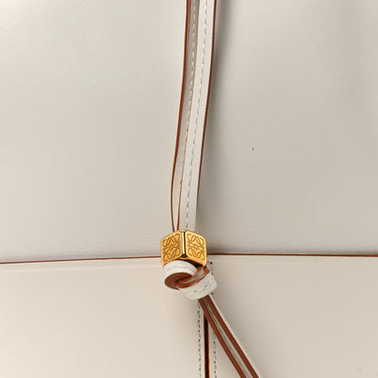 Loewe Calfskin Small Balloon Bucket Bag Soft White 7 of 9