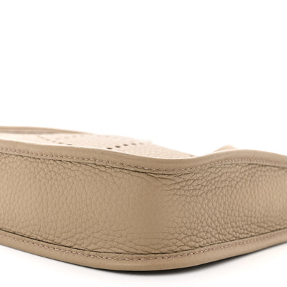 Hermes Taurillon Clemence Amazone Evelyne TPM Beige Marfa 10 of 12