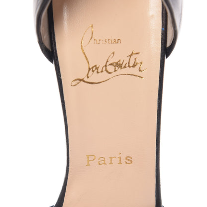 Christian Louboutin Nappa Turbella 120 Platform Sandals 40.5 Black 6 of 13