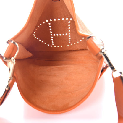 Hermes Taurillon Clemence Evelyne III GM Orange 4 of 7